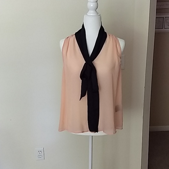 Kardashian Kollection Tops - Kardashian Kollection Tie Blouse